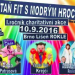 Zůstaň fit s Modrým hrochem – charitativní akce 10.9.2016