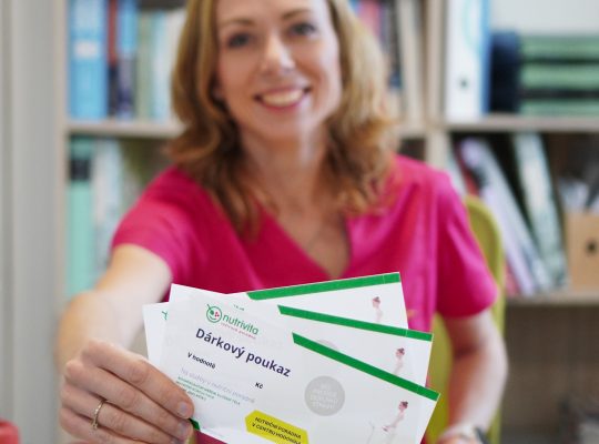 Darujte zdraví - poukaz na služby v nutriční poradně